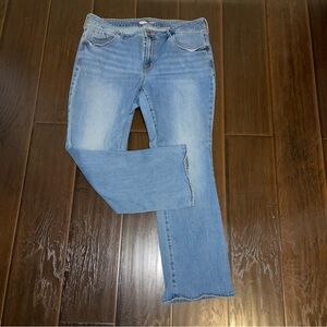 Old Navy Kicker Bootcut Jeans Size 16 Short